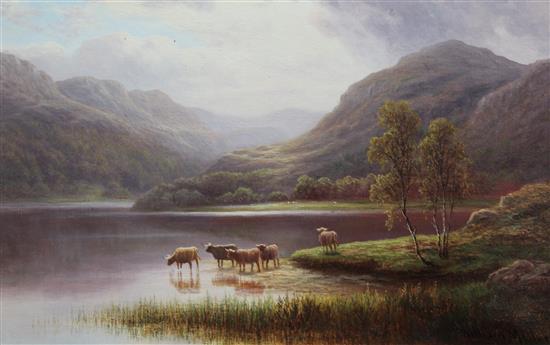 William Mellor (1851-1931) A Bit of Derwentwater, Cumberland, 12 x 18in.